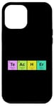 Coque pour iPhone 12 Pro Max STEM Cadeau Science et Chimie Éléments de chimiste pour enseignant