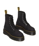 Dr. Martens Women's Jadon III Amphibians, Greynubuck, 6.5 UK