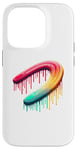 iPhone 14 Pro Dripping Paint Boomerang Thrower Boomerangs Case