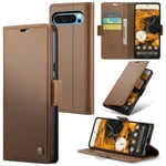 Google Pixel 9 Pro XL Pu Wallet Case [Brown]