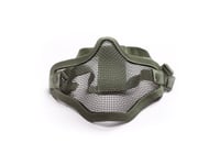 ASG Strike Systems Airsoft Metal Mesh Mask Lower Half (Färg: OD Green)