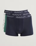 GANT 3-Pack Trunk Boxer Black/White/Green