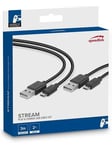 Speed-Link STREAM Play & Charge USB Cable Set 3m - Charging cable for wireless game controller - Sony PlayStation 4