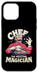 Coque pour iPhone 12 mini Chef culinaire Funny Mealtime Magician Kitchen Steward