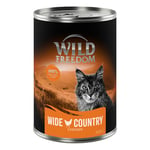 5 + 1 på köpet! 6 x 400 g Wild Freedom Grain Free - Wide Country - Chicken Pure