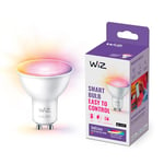 WiZ ampoule LED Connectée couleur GU10, Wi-FI, équivalent 50W, 345 lumen, fonctionne avec Alexa, Google Assistant et Apple HomeKit