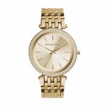 Michael Kors Darci avec Bracelet en Acier Inoxydable doré pour Montre Femme MK3191