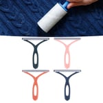 4pcs Double Sided Lint Remover Portable Fluff Carpet Cleaning Scraper AS