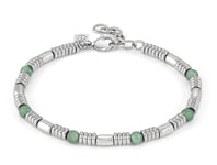 Nomination Instinctstyle stones green aventurine armband 027929/028