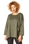 Long Sleeve Textured Jersey Top