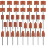 Petites Ecrevisses - 42 Pcs Meule pour Perceuse avec Tige de 1/8' Meules Mèches de Ponçage Compatible avec Dremel pour Meulage Polissage Ébarbage