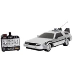 JADA TOYS 253256004 Back to the Future Time Machine 1:16 Auto RC électrique