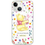 ERT GROUP Coque de téléphone pour Iphone 13 Original et sous Licence Officielle Disney Motif Winnie The Pooh and Friends 030 Parfaitement adapté à la Forme du téléphone Portable