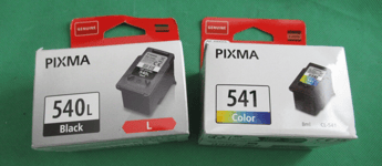 Genuine Canon PG-540L & CL-541 Black & Colour Ink Cartridges for Pixma TS5150