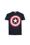 Captain America Shield Cotton T-Shirt