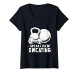 Womens Workout Personal Gym - Fitness Trainer V-Neck T-Shirt