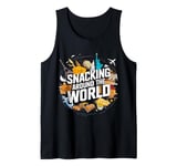 Snacking Around The World Fast Food Travel Traveler Foodie Tank Top