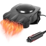 Lntyq - 12V Chauffage De Voiture :150W Portable Voiture Ventilateur Chauffage 12V Chauffage De Stationnement avec Minuterie Ventilateur Désembueur