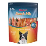 Rocco Chicken Snack-Mix XXL Pack - mix: Rolls kananrinta, Chings kananrinta 1 kg