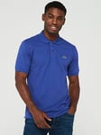 Lacoste Original L.12.12 Classic Fit Piqu&eacute; Polo Shirt - Blue, Blue, Size M, Men