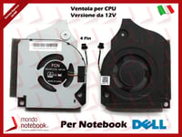 Ventilateur CPU DELL Inspiron G5-5590 G7-7590 G7-7790 (pour CPU) Version De 12V