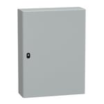 SCHNEIDER ELECTRIC SPACIAL S3D SEINÄKAAPPI METALLI, 800X600X200 KXLXS, IP66, RAL7035, ASENNUSLEVY (