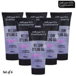 Alberto Balsam Styling Gel Wet Look Hair Styling Gel Long Lasting 6 x 200ml