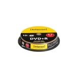 Parti om 10 DVD+R DL Intenso 8,5 GB 8x - Spindel