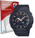 atFoliX 3x Screen Protector for Casio GMA-S2100-1AER clear