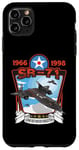 Coque pour iPhone 11 Pro Max Avion de reconnaissance américain SR71 Blackbird