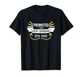 2025 Promoted to Great Grandma Soon to Be Great Grandmother T-Shirt