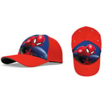 Keps Cap Kepsar 4344 Spiderman Spider-man RÖD 52/54cm VÄLJ 2.Stl 54