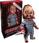 Bride of Chucky Scarred Child´s Play Talking Doll 15" Mega Scale Official Mezco