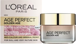 L'oreal Paris Age Perfect Golden Age Day Cream Rosy Glow Revive Skin Care 50ml