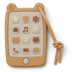 Liewood Thomas mobile phone teether - yellow mellow