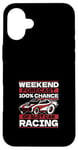 Coque pour iPhone 16 Plus 100 % de chances de participer à une course de voitures à sous, voiture télécommandée, mini-voiture