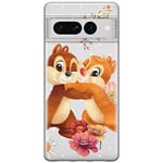 ERT GROUP Coque de téléphone Portable pour Google Pixel 7 Pro Original et sous Licence Officielle Disney Motif Chip & Dale 003 Parfaitement adapté à la Forme du téléphone Portable, partiel imprimé