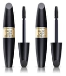 Max Factor - 2 x False Lash Effect Mascara - Rich Black