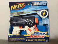 NERF Super Soaker Electrostorm Motorized Water Pistol 2011 Hasbo-RARE (New)