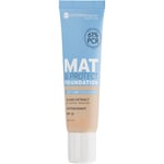 L’Oréal Paris Ansiktssminkning Foundation Mat & Protect 04 Peach 30 g (3.300,00 kr / 1 kg)