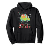 Scooby-Doo Christmas Mystery Machine Winter Wonderland Pullover Hoodie