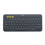 Logitech K380 - Clavier - sans fil - Bluetooth - QWERTY - Hollandais - noir