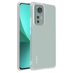 Coque pour Xiaomi 12 Pro Ultra-fine Contours Surélevés transparent Givré