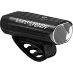 Lezyne Hecto Pro STVZO 400+ Lampe Avant Vélo, 400 Lumens, Noir Satiné Lezyne