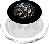 Midnight Magic Happy New Year 2025 PopSockets PopGrip for MagSafe