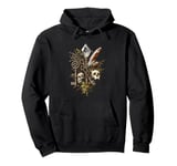 Crystal skull and key motif - Goblincore Pullover Hoodie