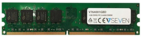 V7 V764001GBD V7 1GB DDR2 PC2-6400 800Mhz DIMM Desktop Module de mémoire - V764001GBD