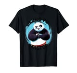 Kung Fu Panda Po Kung Fu Master Paint Smear Portrait T-Shirt