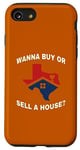 Coque pour iPhone SE (2020) / 7 / 8 Vous voulez acheter ou vendre une maison Rencontrez cette carte du Texas Realtor Texas