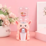 Mini vattendispenser för barn Present eWater Juice Milk Drinki Pink rabbit